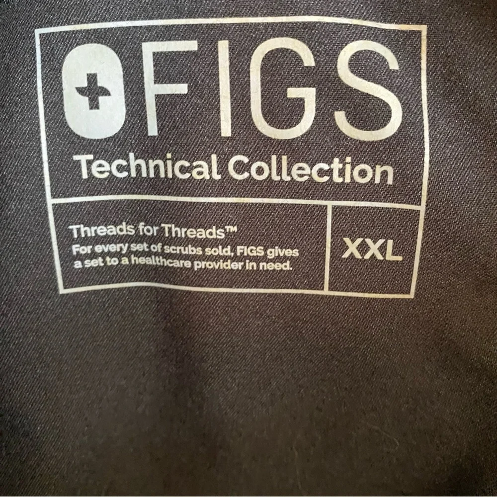 Scrub pants, FIGS, Technical Collection, black, men’s XXL - Picture 2 of 2